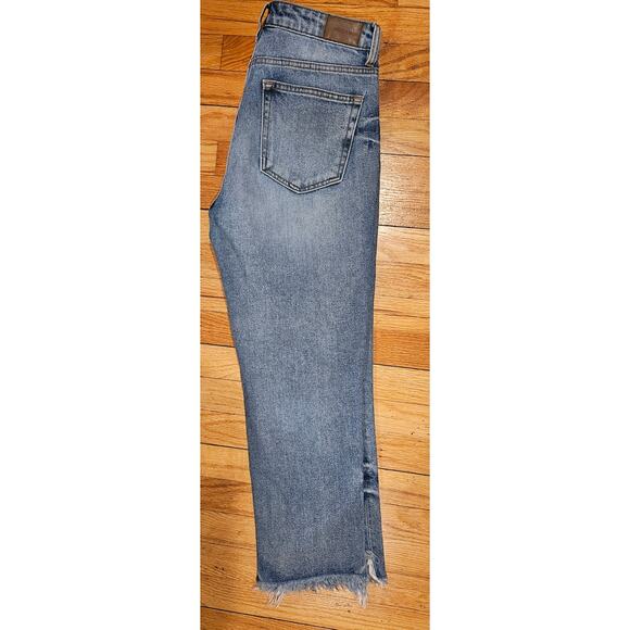 Hidden Jeans High Waist Crop Distressed Ankle Sz 28 Style HD 1150M-M - Picture 6 of 10